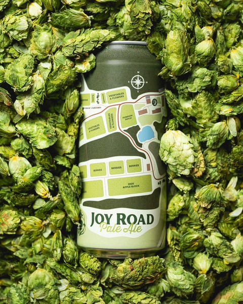 Packaging a little sliver of Joy in Woodstock today.