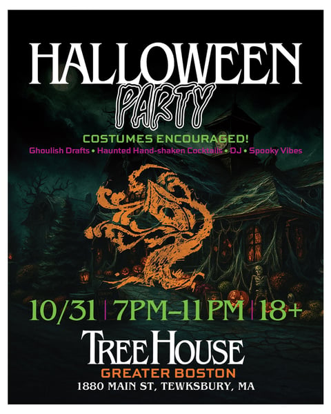 We can’t think of a better building to throw a Halloween party in. It’s going to be a spooky good time you won’t want…