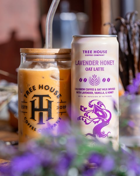 Lavender Honey Oat Latte is as dreamy as it sounds.