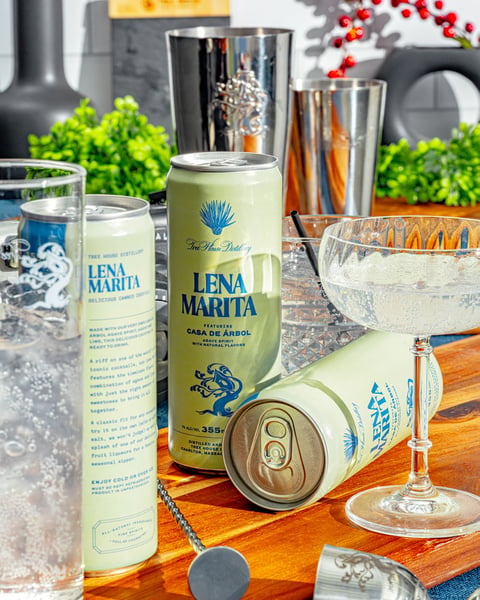A fresh batch of Lena Marita is spinning on our cocktail line this morning.