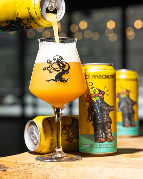 The Juice Robot is on the loose in Tree House land.