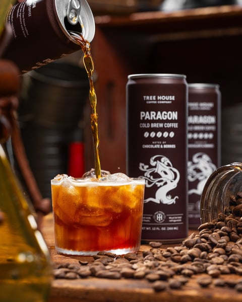 Paragon, an espresso blend, has classic notes of dark chocolate and berries. It's always fresh and always delicious.