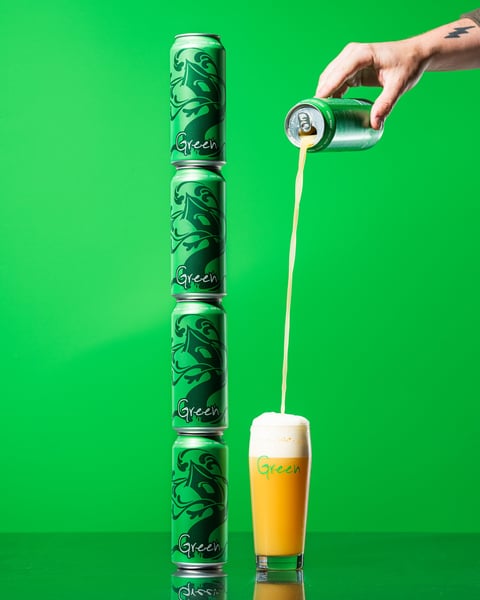 Green, green, green, green, green.