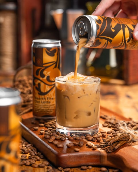 Fresh, delicious, marshmallow-like Latte.