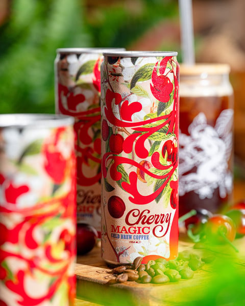Cherry Magic Cold Brew 🪄🍒