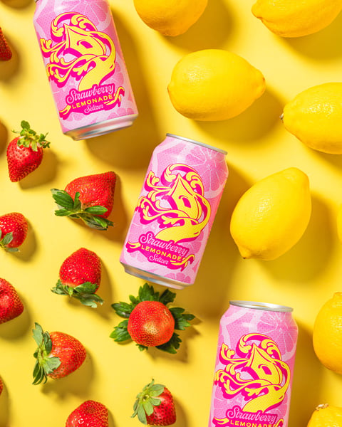 Strawberry Lemonade Seltzer!