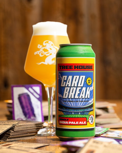 Card Break IPA returns just in time for our first trade night!