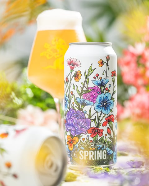 Spring returns this week, a welcome change we honor with our seasonal Double IPA. This beer captures the change of se…