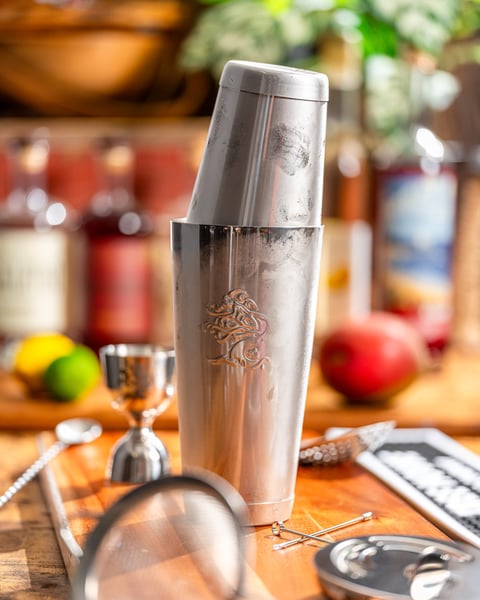 Cocktail shakers.