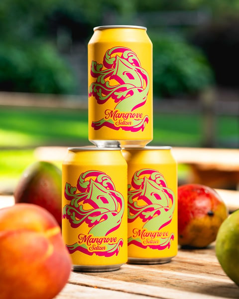 Mangrove Seltzer: hammock and little umbrella not included ⛱️