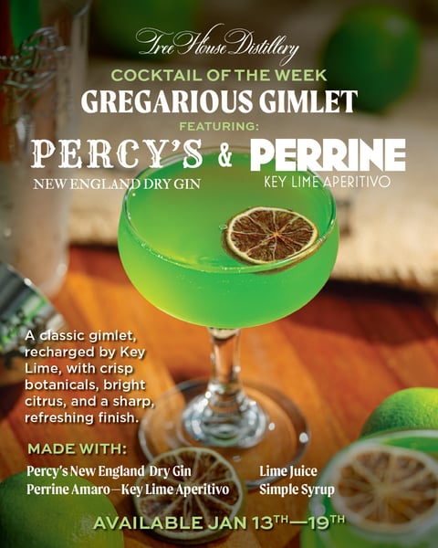 Cocktail of the week - the ‘Green’ Gimlet!