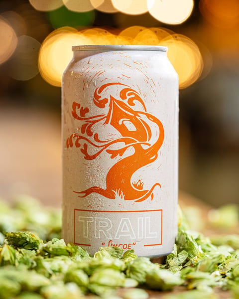 Trail, our classic German Pilsner, gets a hoppy addition of hand-selected Simcoe. Poured vigorously, it catapults a w…