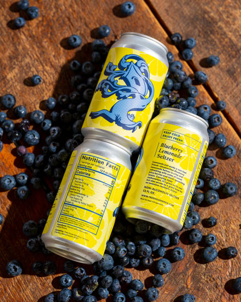 Attention, blueberry boys and girls: we have a brand-new seltzer for you!