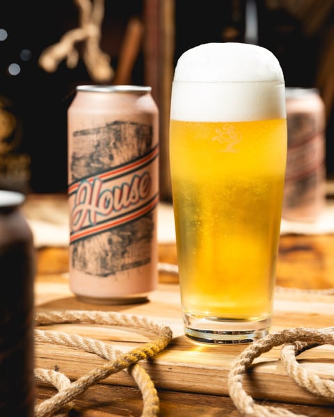 House Lager is a crispy cornerstone here at Tree House.