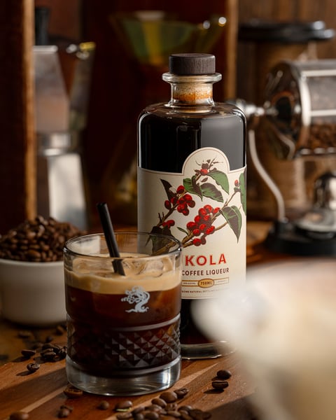 A fresh batch of KOLA, our coffee liqueur, drops today.