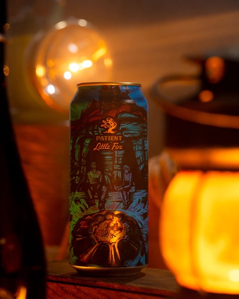We put this batch of Little Fire into a horizontal tank early this autumn and nearly forgot about it.