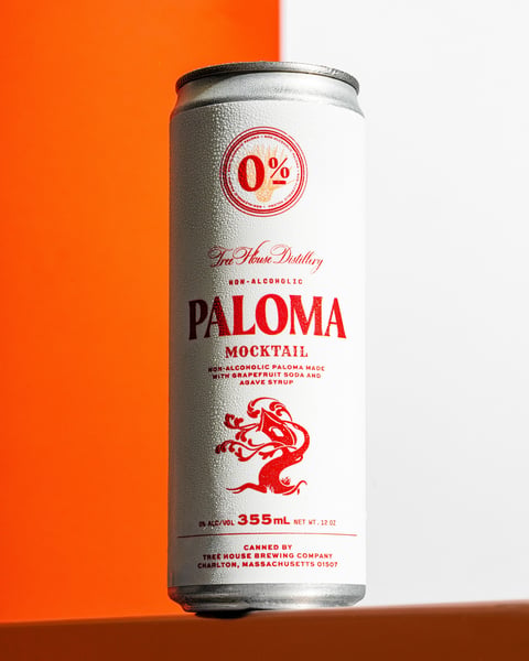 We're so happy to have delicious non-alcoholic options like this mocktail.
