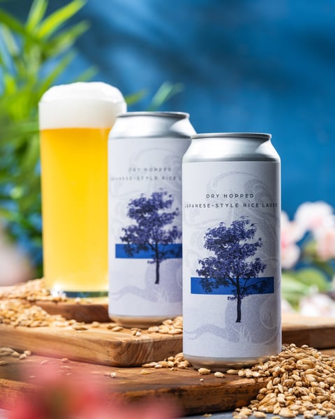 There aren't many Japanese rice lagers available; even fewer feature dry hop additions.