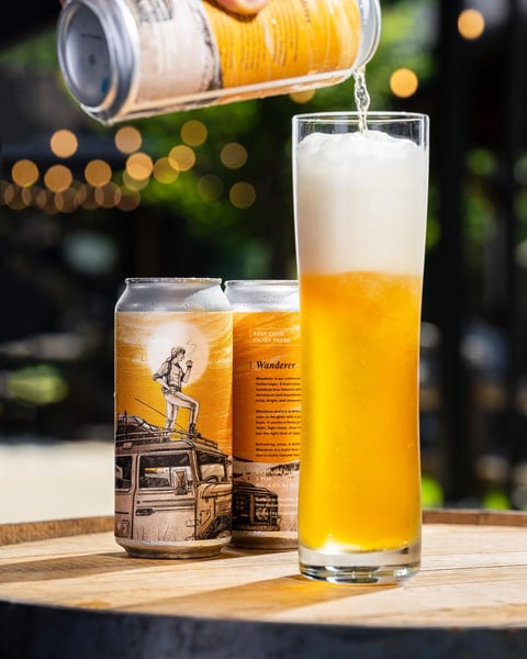 The world needs more Helles lager, and today, we are doing our part with a fresh batch of Wanderer.