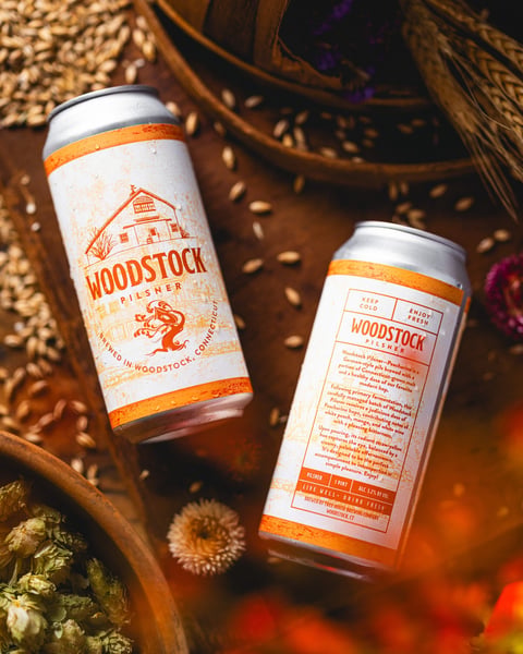 Our dry-hopped pilsner is a sleeper hit at our sleepy little farm.