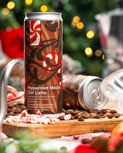 Peppermint Mocha Oat Latte is here to help you embrace the frosty weather!