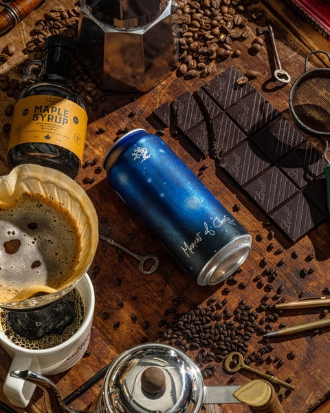 Moment of Clarity is an American Milk Stout carefully brewed and conditioned with coffee, chocolate, and dark amber m…