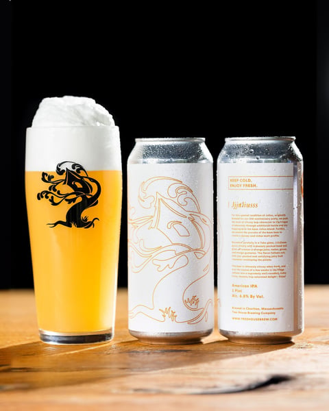 With JJJULIUSSS, we explore the maximum amount of hop saturation possible in our flagship IPA. Evolving over time, th…