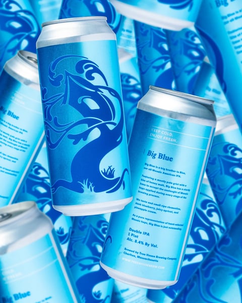 Big Blue is a rarity in our line-up, but it makes for a happy day each time it comes around.