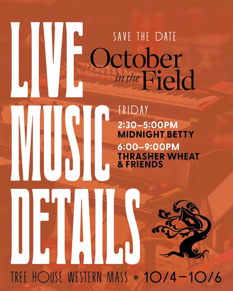 Full music list for October in the Field has now been posted.