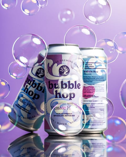 Bubble Hop Mosaic. A low-calorie treat featuring this iconic blueberry-forward hop, Bubble Hop Mosaic is a mainstay i…