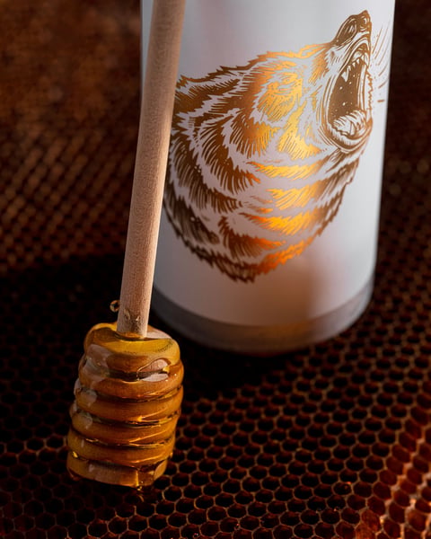 Bear with a Hint of Honey is a riff on our Brown Ale that rarely comes around.