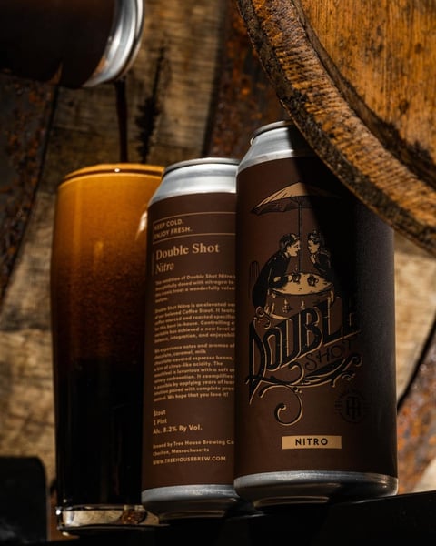 We can't tell you how excited we are to introduce a Nitro version of our Coffee Stout, Double Shot!