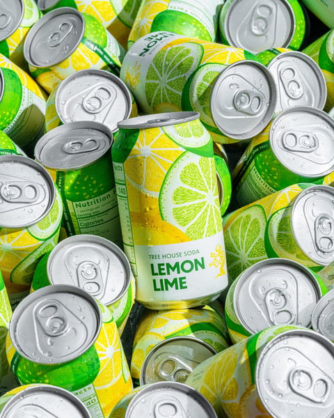 A clean little squeeze of summer, featuring real lemon and lime, made with liquid cane sugar.
