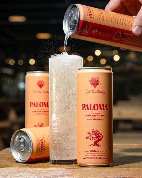 Winter, spring, summer, or fall, our House Paloma is the drink for all.