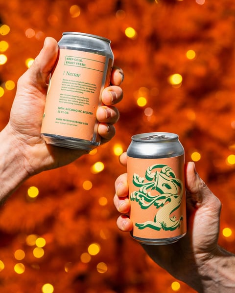 Kickin' off this #thirstythursday with a little crispy Tree House Seltzer!