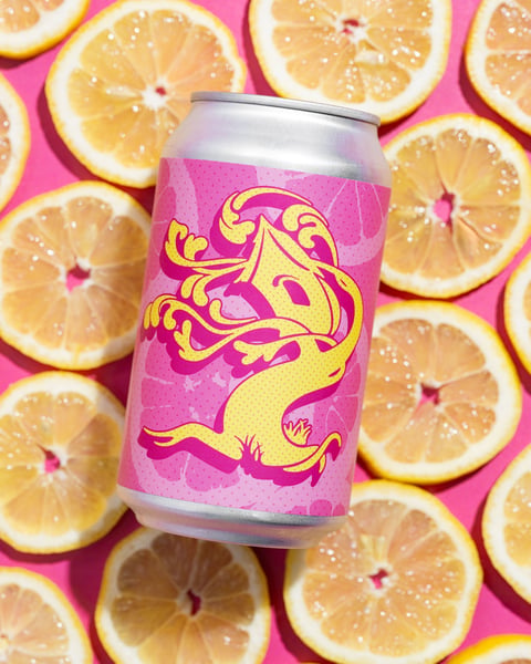 You can find these cute pink cans all over the breakroom, the warehouse, the cellar desk, and the brew house. We're n…
