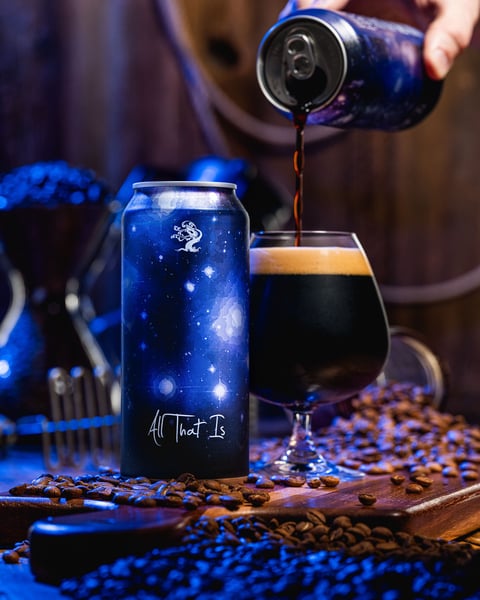 All That Is and All That Ever Will Be is a surprisingly light-bodied-for-how-incredibly-delicious-it-is Milk Stout ag…