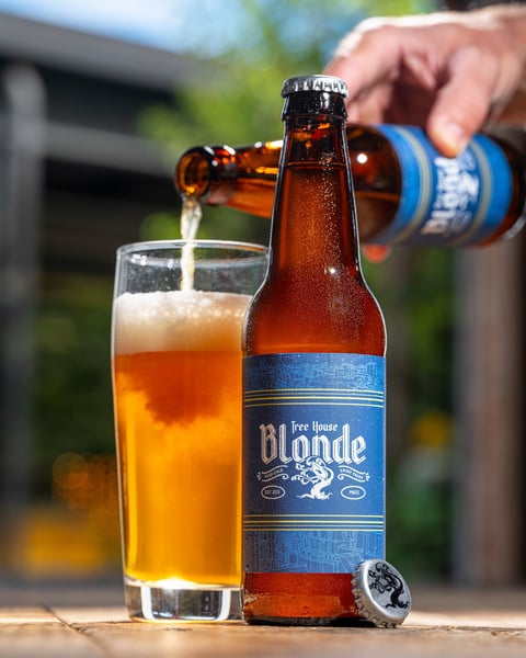 Early each summer, we brew our Belgian Blonde Ale, and true to style, it is bottle-conditioned and laid down for an e…