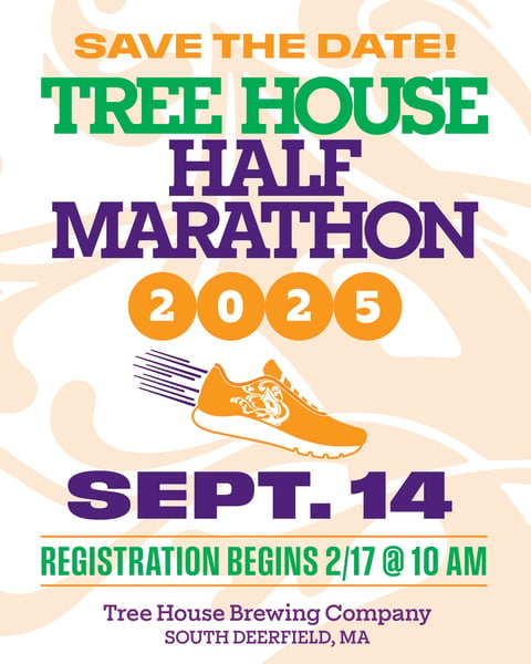 Tree House Half Marathon - registration open at 10 AM this morning:
