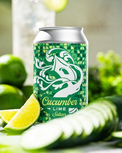 We've been making seltzer for years now, and it's tough to think it has taken us this long to combine cucumber and lime.