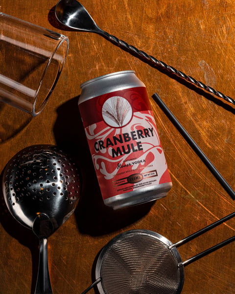 Our seasonally appropriate Cranberry Mule is hitting the cooler today.