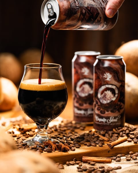 Art imitates life; Stout imitates cocktail. ;)