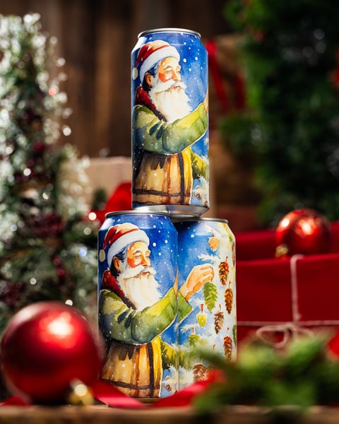 "Raise your glass to the season so near,