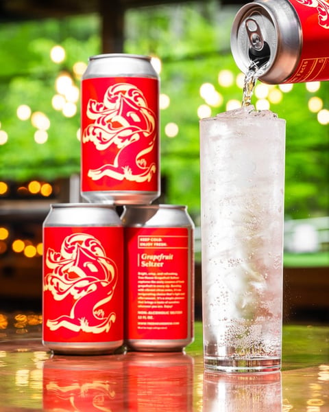 A fresh run of crisp Grapefruit Seltzer is hitting our coolers today - and this is just the beginning.
