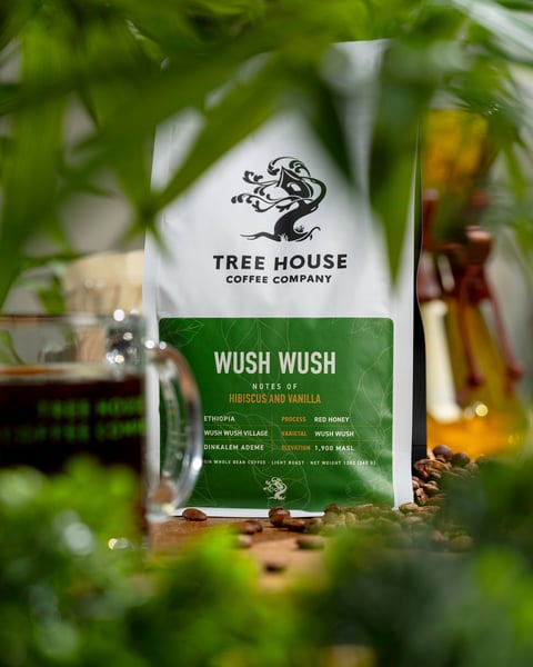 Accompanying our cold brew release of Wush Wush, this rare single origin coffee, we have it in whole bean form availa…