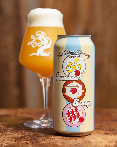 Here's the scoop on our new Double IPA!🍨