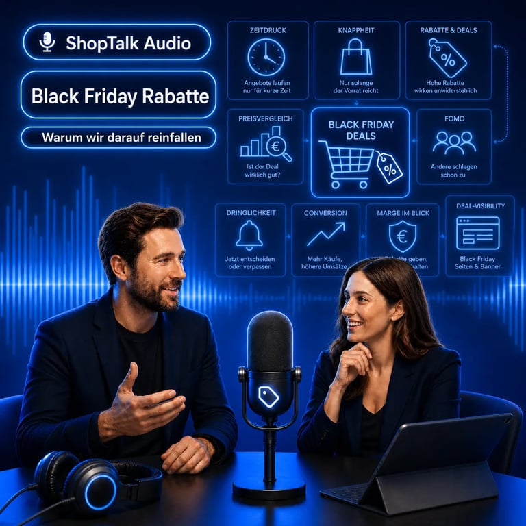 Warum wir auf Black Friday Rabatte reinfallen – und was Shops daraus lernen können