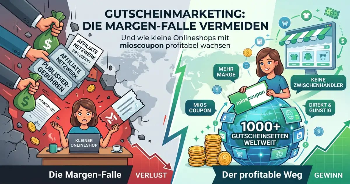 Die Margen-Falle im Affiliate-Marketing (und die profitable Alternative für kleine Shops)