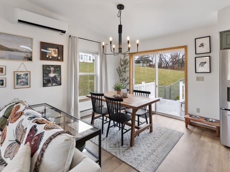 An image featuring picture frame, property, furniture, table, interior design, lighting, wood, floor, living room, flooring at 18 Country View Dr.