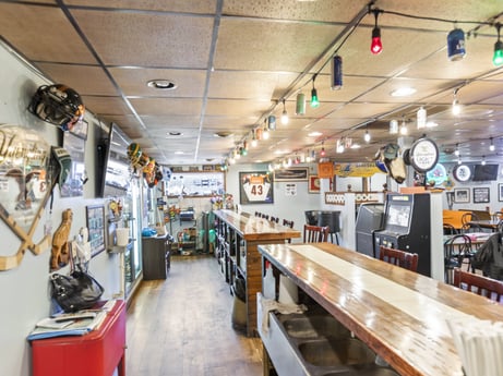 An image featuring building, table, floor, clock, wood, flooring, engineering, retail, ceiling, city at 199 State St.